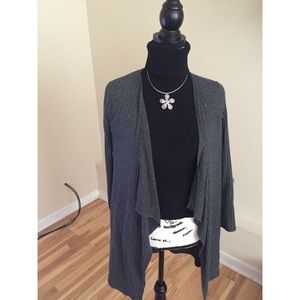 Grey cardigan